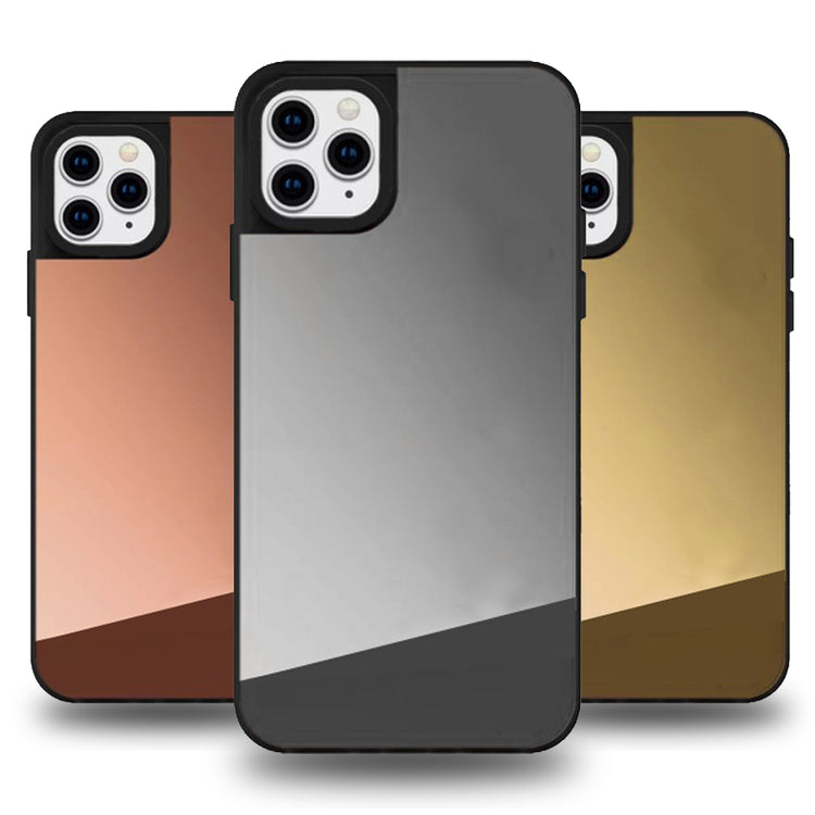 iPhone - Spiegel Case - Silber - CITYCASE