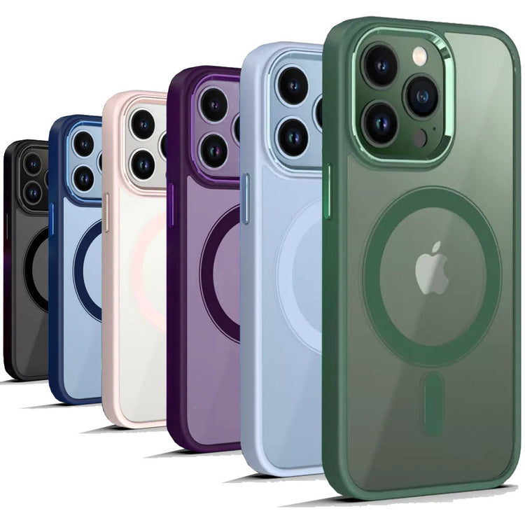 iPhone Hülle - MagSafe Hybrid Clear Case - Rosa