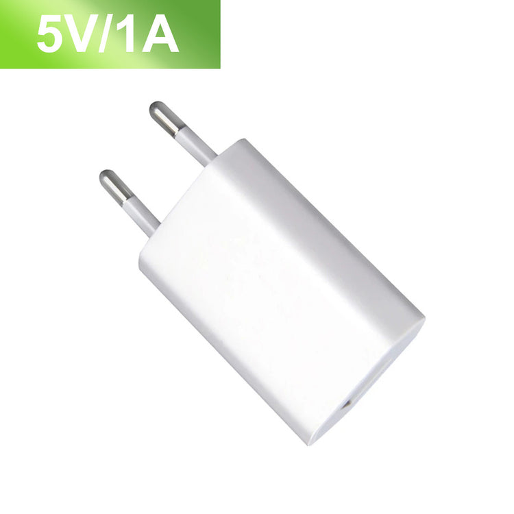 Ladegerät | USB A | Stecker Adapter 5 Watt | Weiß