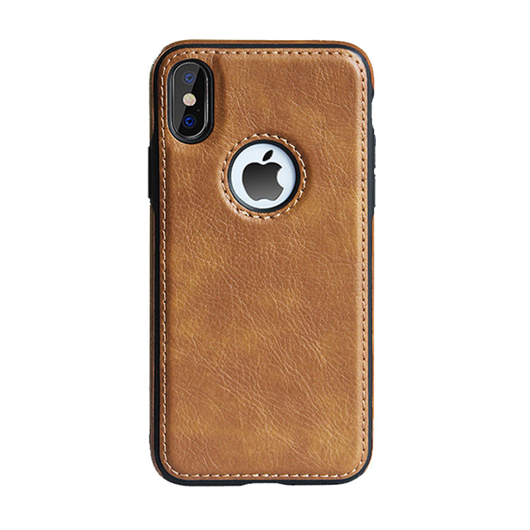 iPhone - Leder Case - Braun - CITYCASE