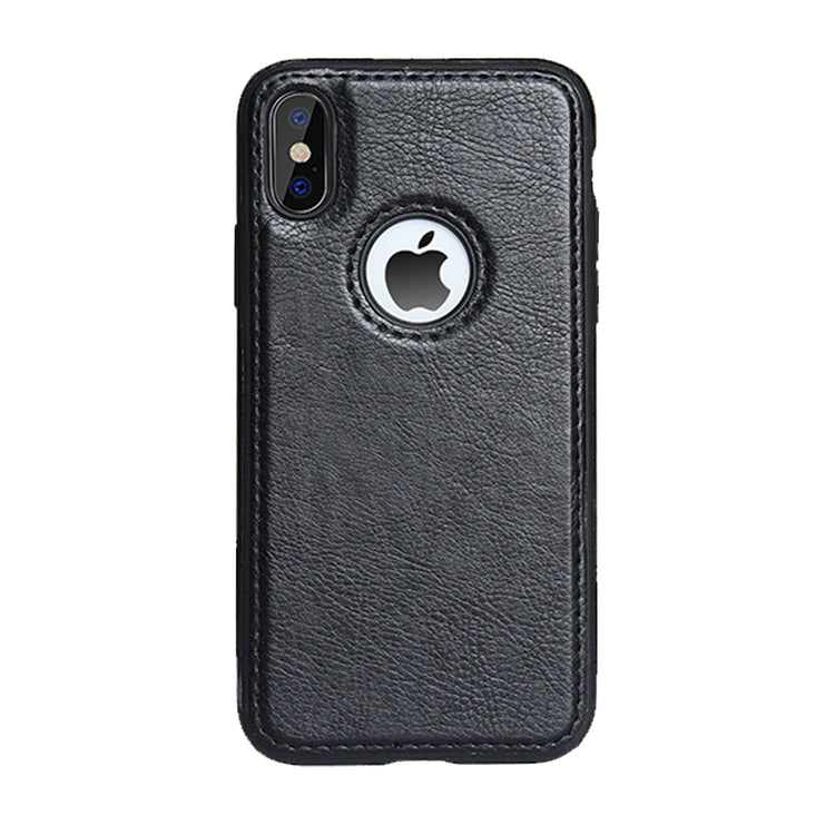 iPhone - Leder Case - Schwarz - CITYCASE