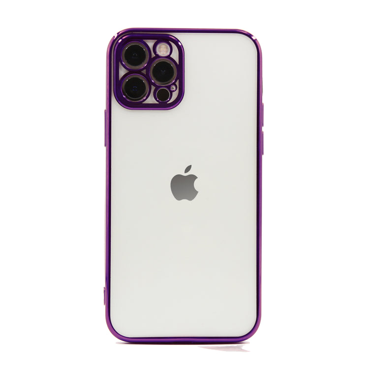 iPhone - Soft Plating Case - Lila