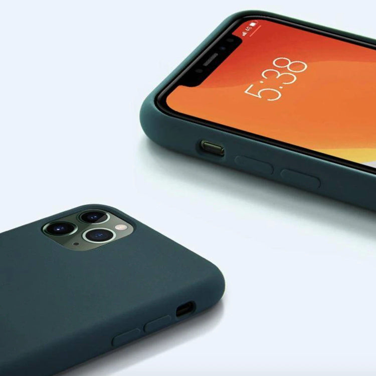 iPhone Hülle - Hart Silikon Case - Kalkweiß