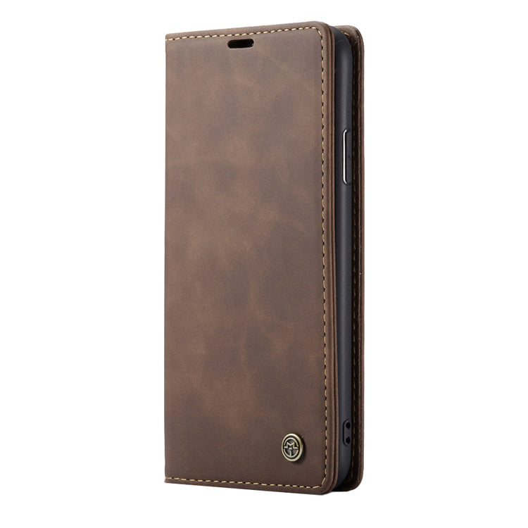 iPhone - Luxury Leder Case - Dunkelbraun - CITYCASE