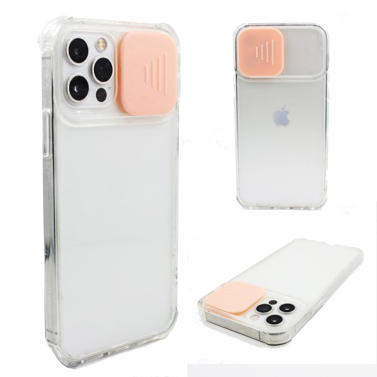 iPhone - Transparent Kameraschutz Case - Lila