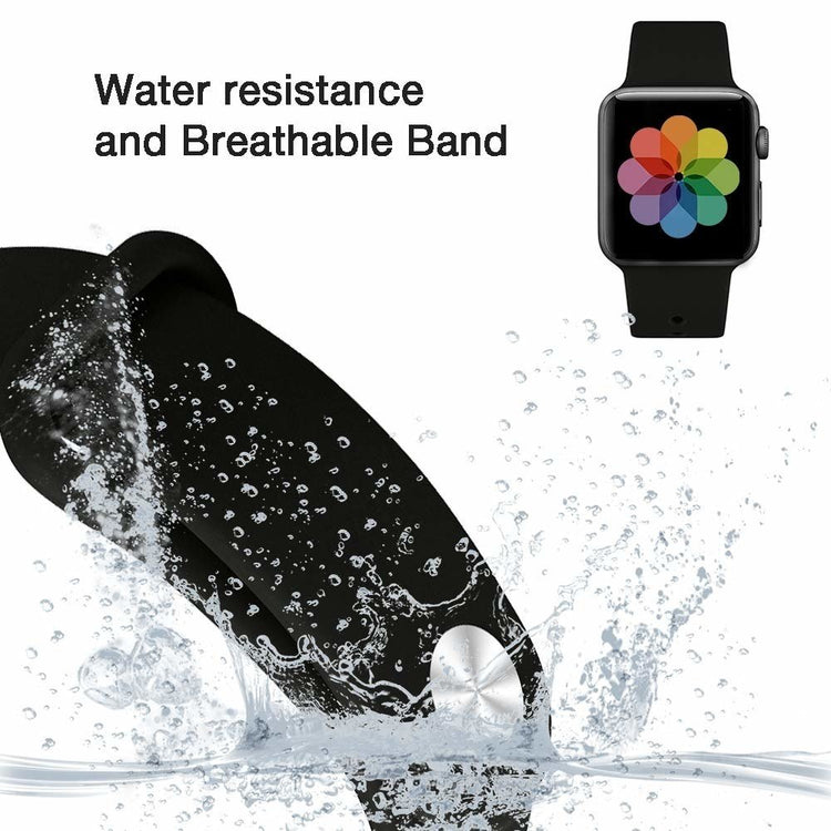 Apple Watch - Silikon Armband - Mittelblau