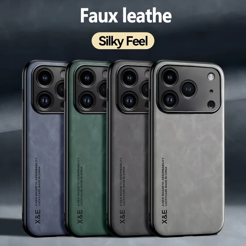 Hülle für iPhone - Kunstleder Shock Fine