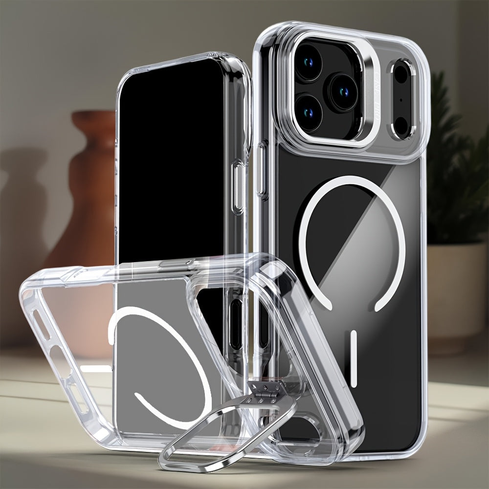 Hülle für iPhone - Clear MagSafe Stand