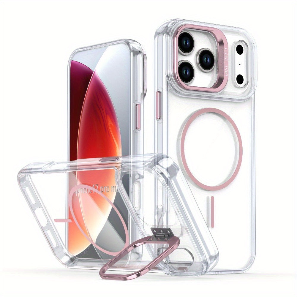 Hülle für iPhone - Clear MagSafe Stand