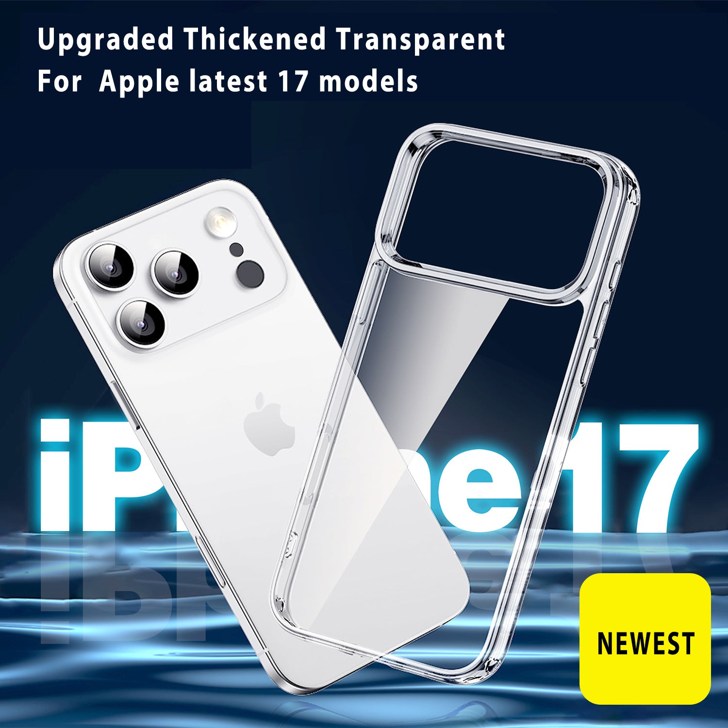 Hülle für iPhone - TPU Transparent