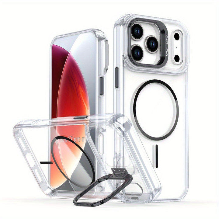 Hülle für iPhone - Clear MagSafe Stand