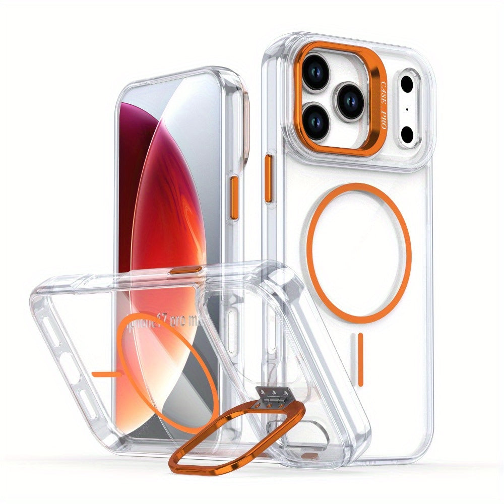 Hülle für iPhone - Clear MagSafe Stand