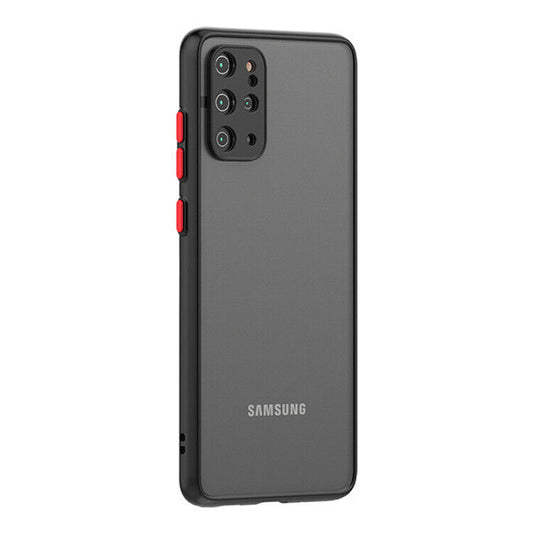 Samsung Galaxy Hülle - Bunte Knöpfe Case - Schwarz