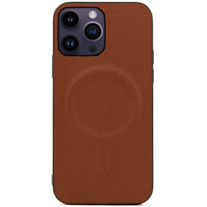 Apple iPhone Xr Hülle - MagSafe Kunstleder Case