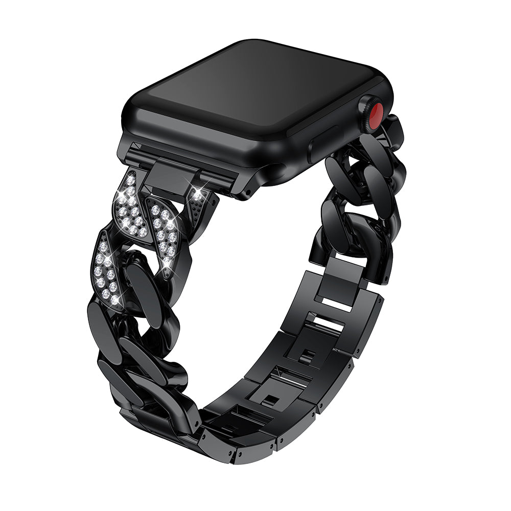 Für Apple Watch - Edelstahl Armband - Diamond