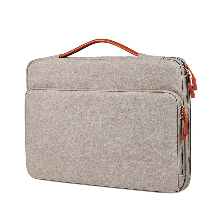 Macbook - Tasche mit Reißverschluss - Beige