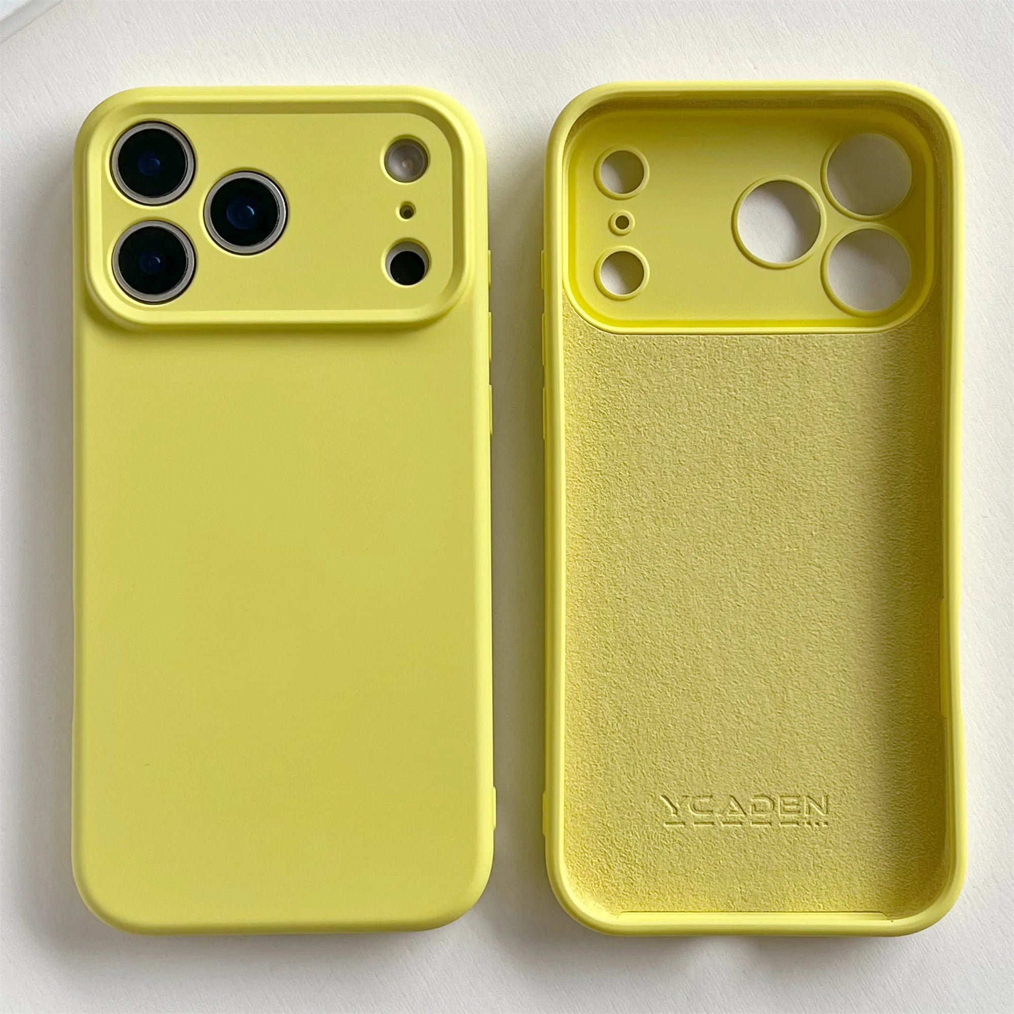 Hülle für iPhone - Silikon Kameraschutz Aden