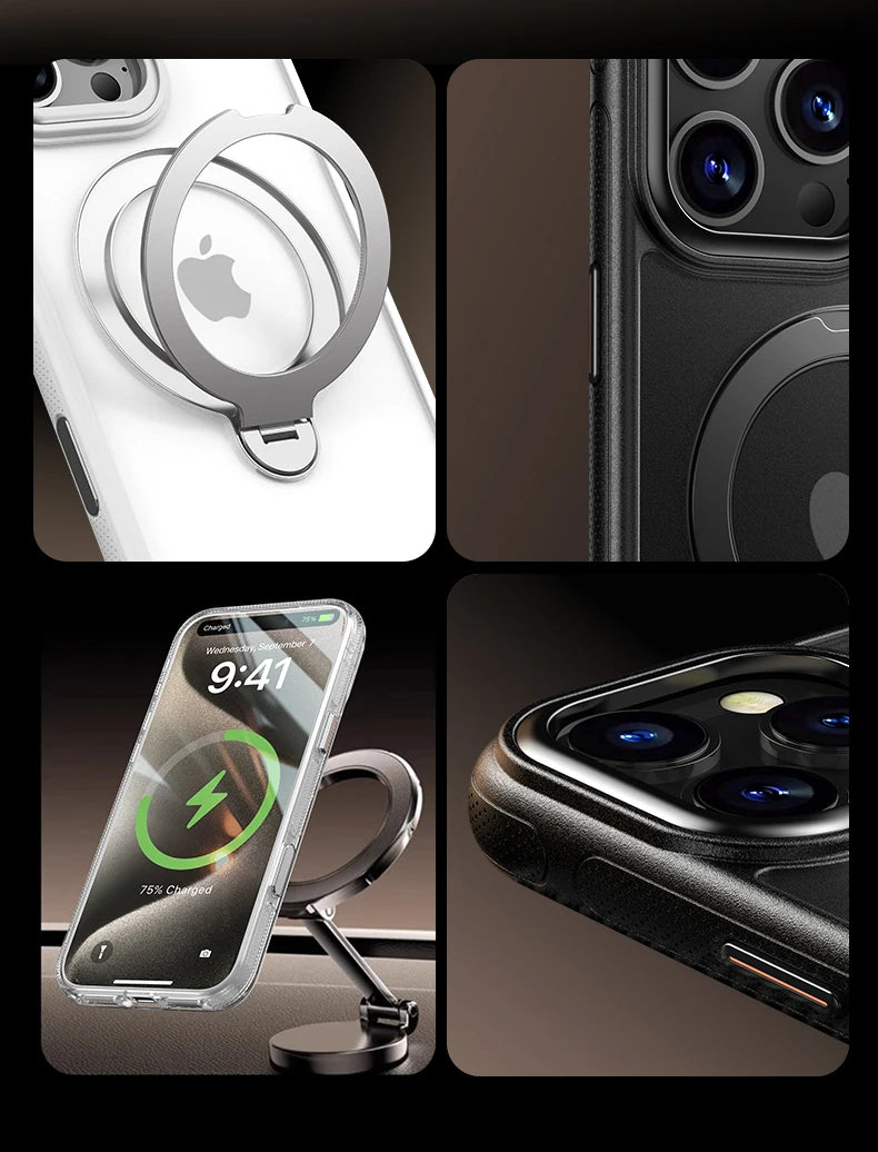 Hülle für iPhone - Round Ring Infinity