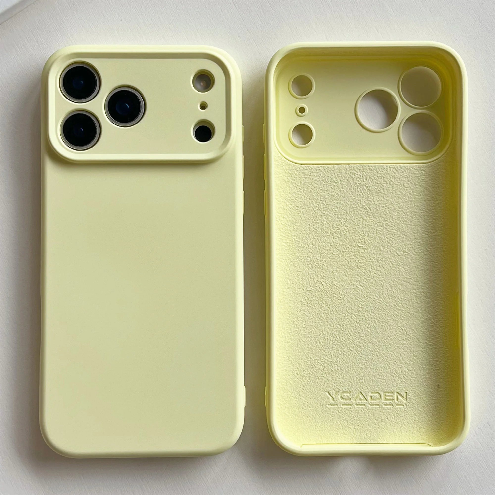 Hülle für iPhone - Silikon Kameraschutz Aden