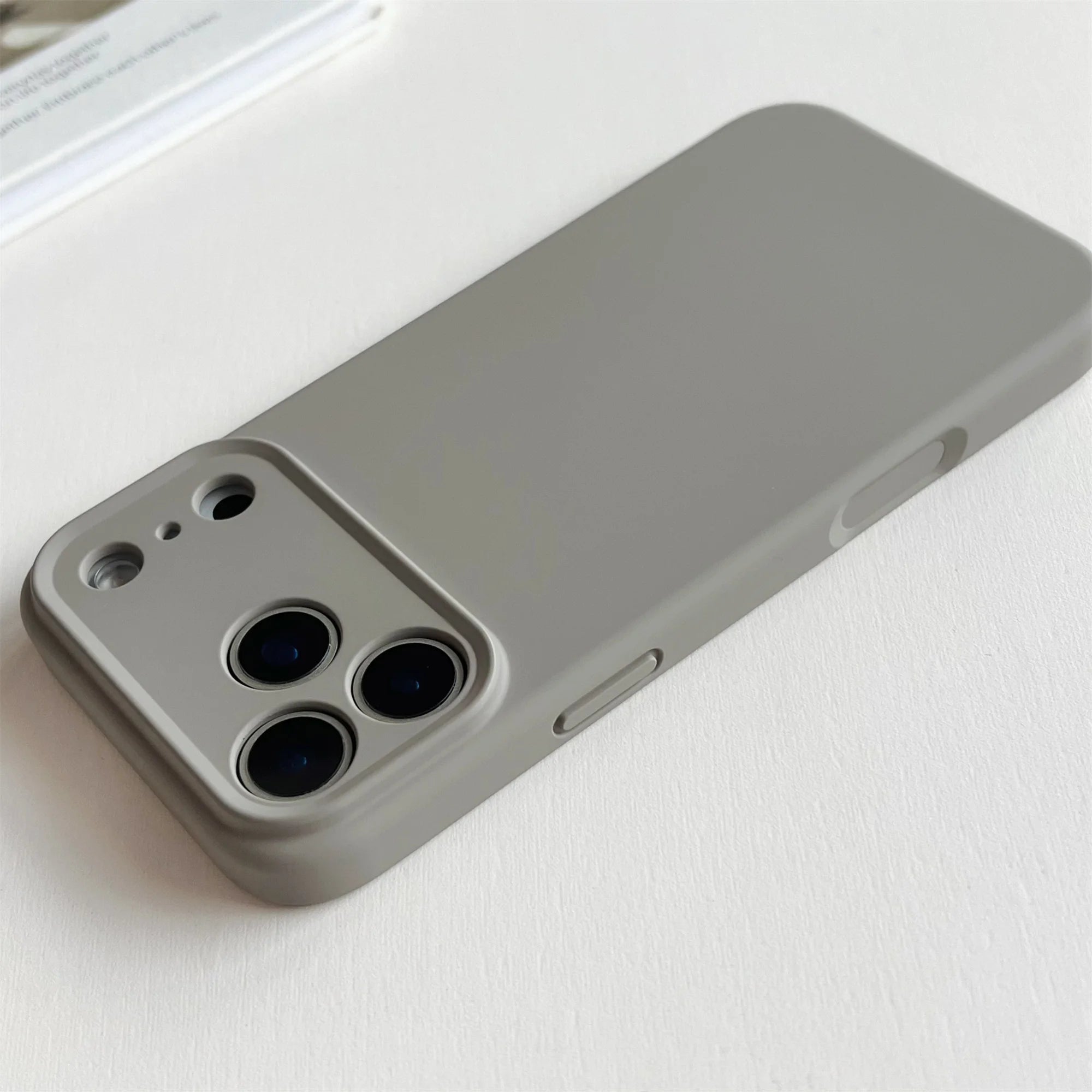 Hülle für iPhone - Silikon Kameraschutz Aden