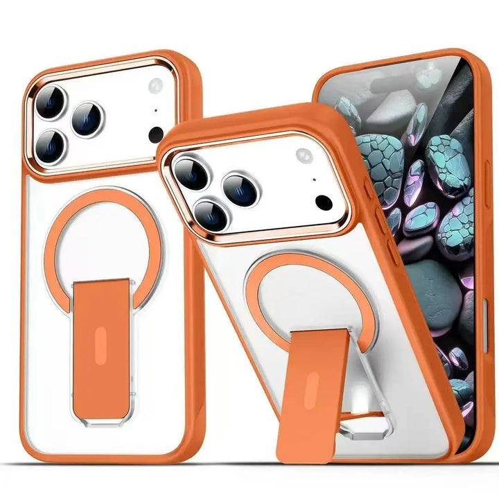 Hülle für iPhone - Clear MagSafe Stand