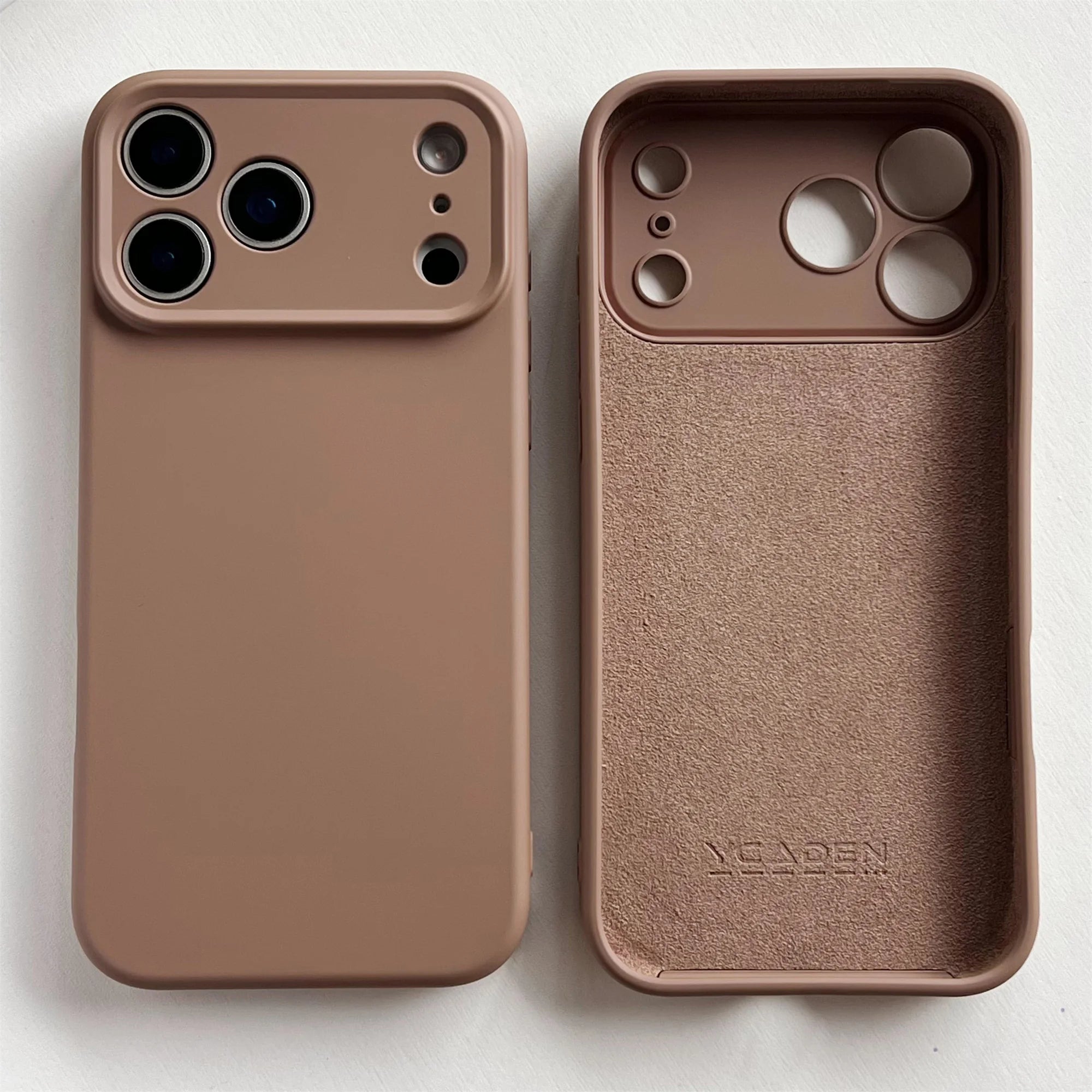 Hülle für iPhone - Silikon Kameraschutz Aden