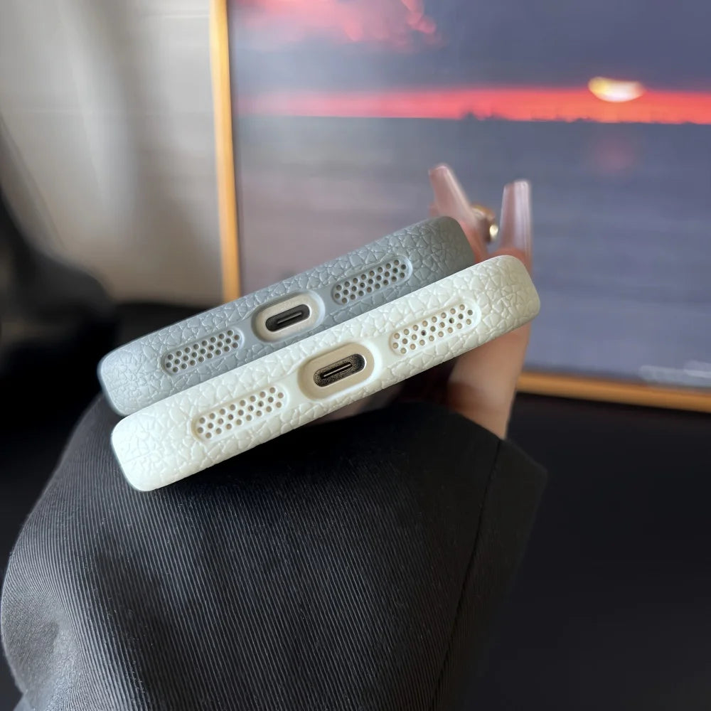 Hülle für iPhone - Kunstleder MagSafe Nemesis