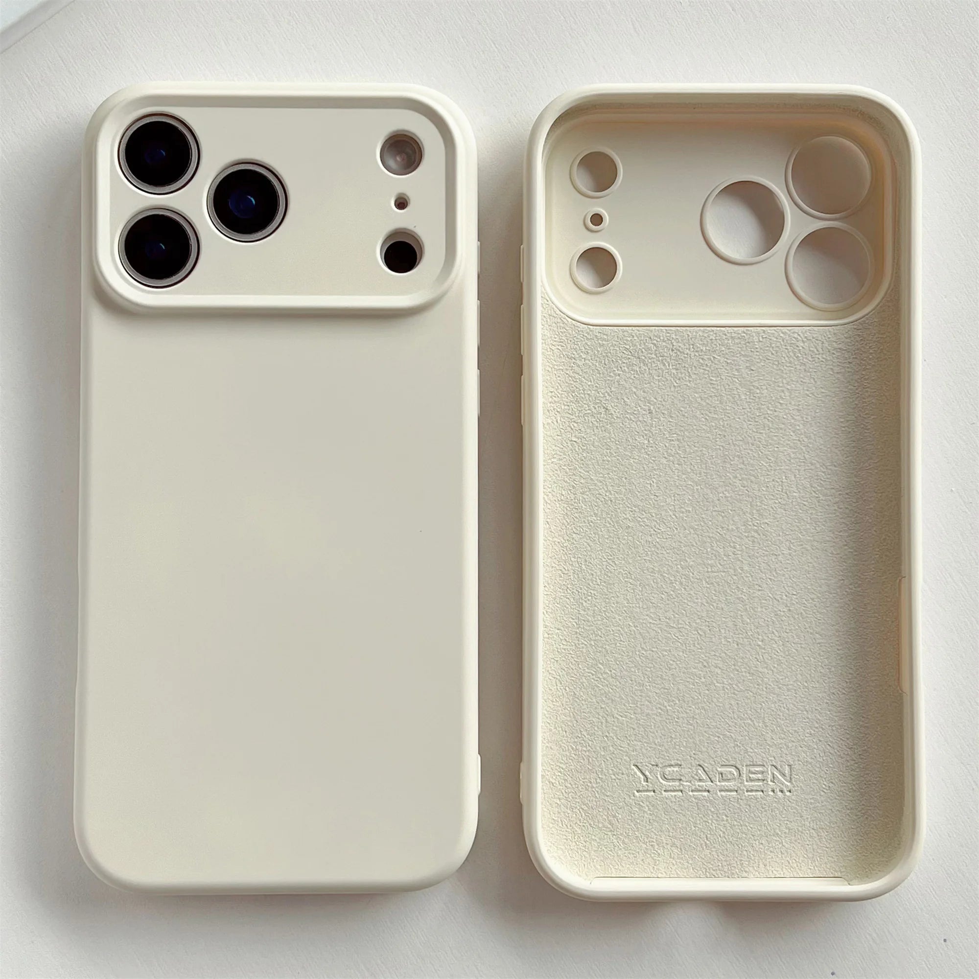 Hülle für iPhone - Silikon Kameraschutz Aden