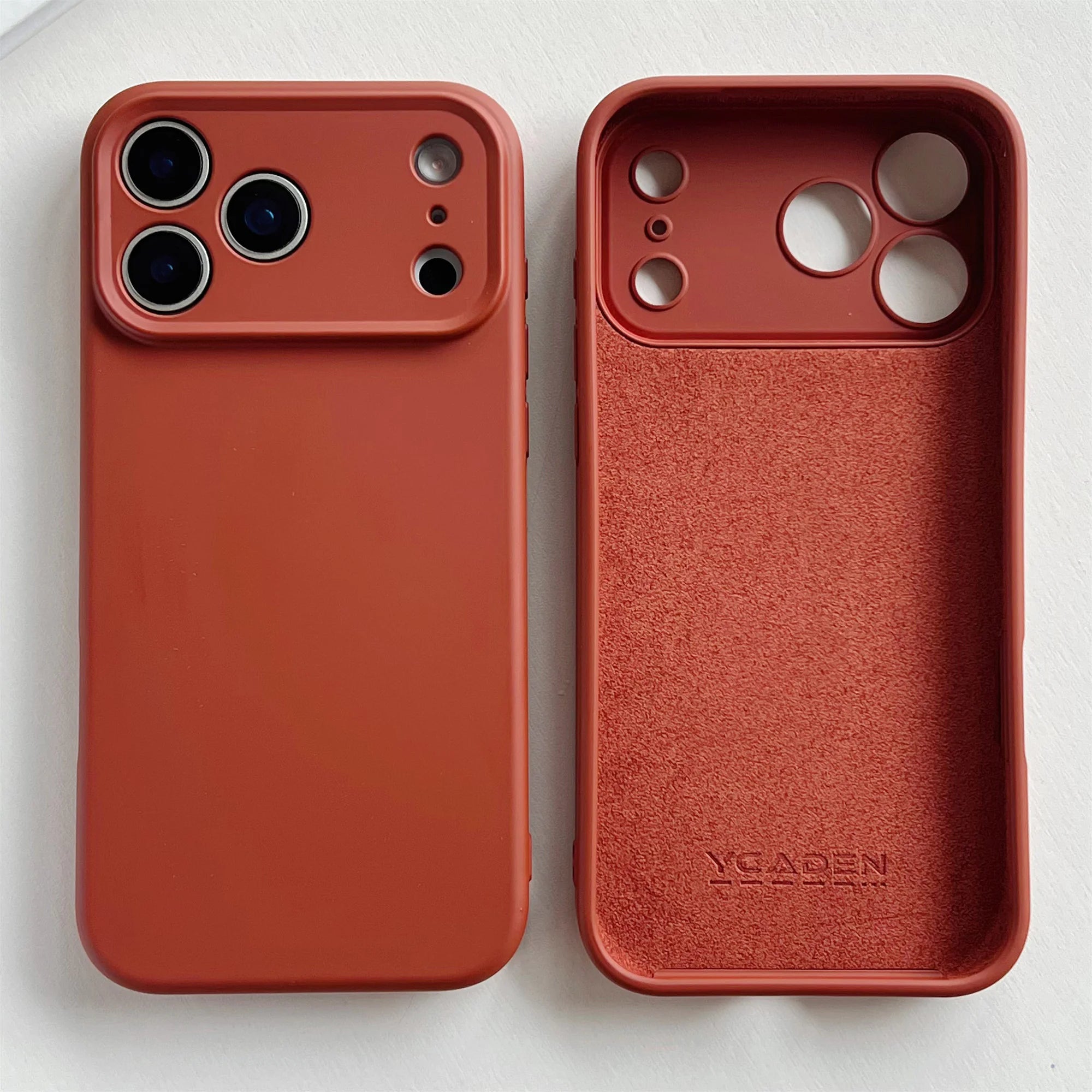 Hülle für iPhone - Silikon Kameraschutz Aden