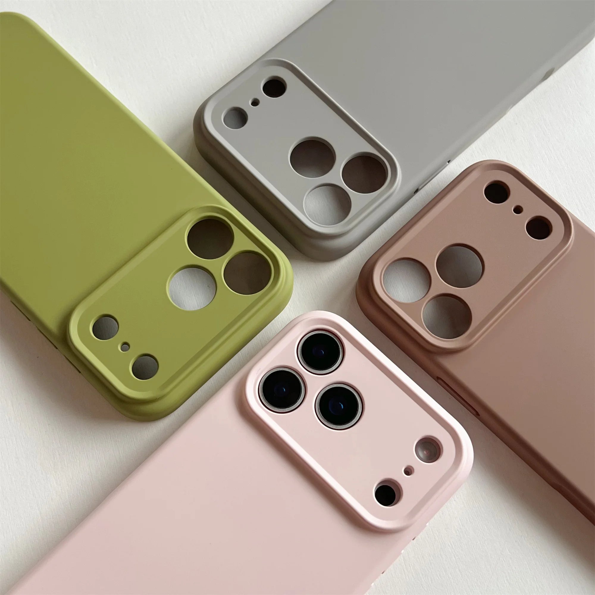 Hülle für iPhone - Silikon Kameraschutz Aden
