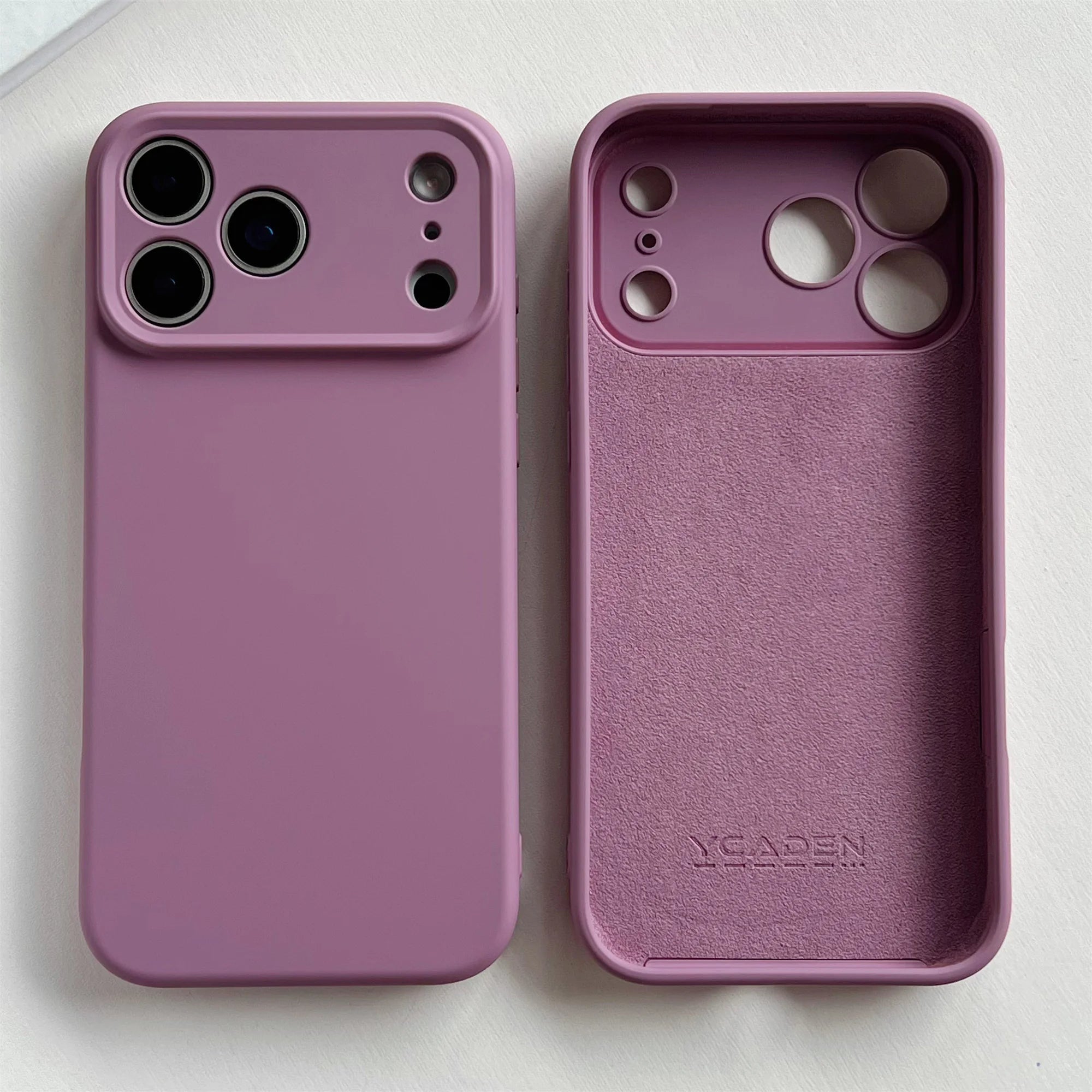 Hülle für iPhone - Silikon Kameraschutz Aden