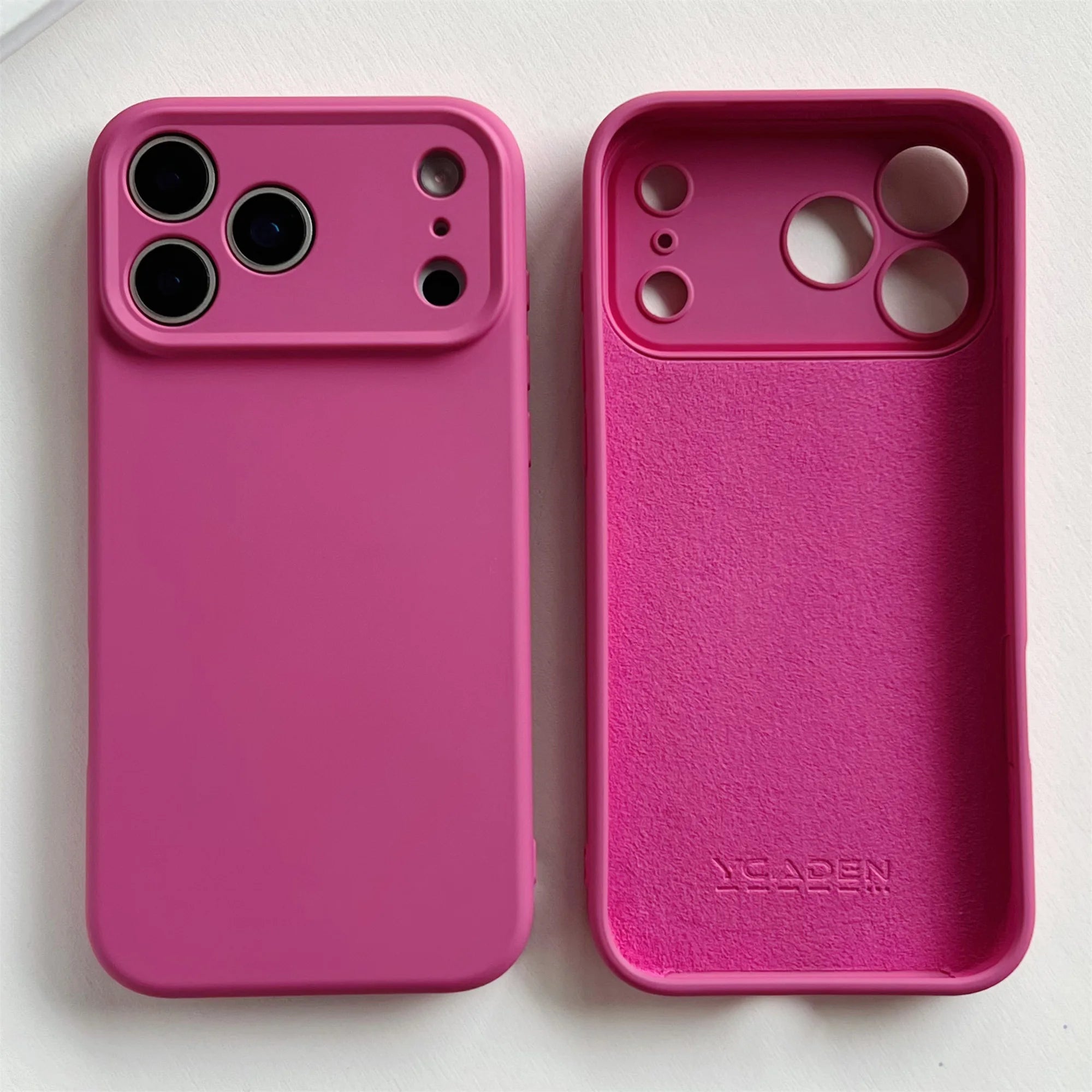 Hülle für iPhone - Silikon Kameraschutz Aden