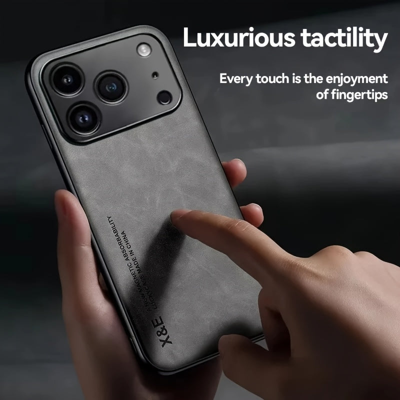 Hülle für iPhone - Kunstleder Shock Fine