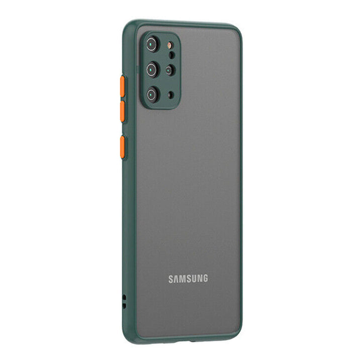Samsung Galaxy Hülle - Bunte Knöpfe Case - Grün
