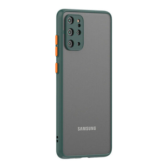 Samsung Galaxy Hülle - Bunte Knöpfe Case - Grün