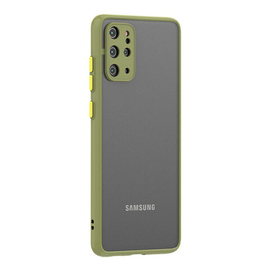 Samsung Galaxy Hülle - Bunte Knöpfe Case - Khaki