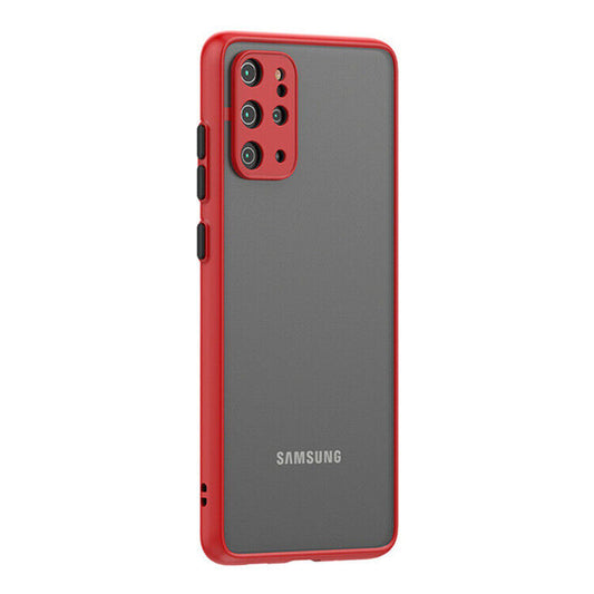 Samsung Galaxy Hülle - Bunte Knöpfe Case - Rot