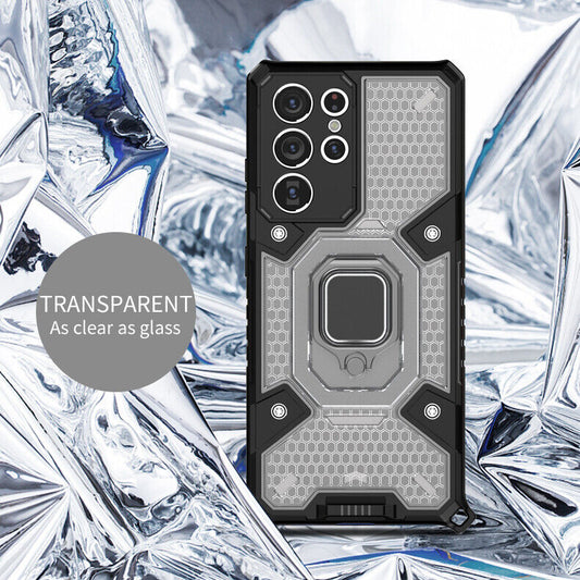 Samsung Galaxy Hülle - Outdoor Panzer Case - Transparent