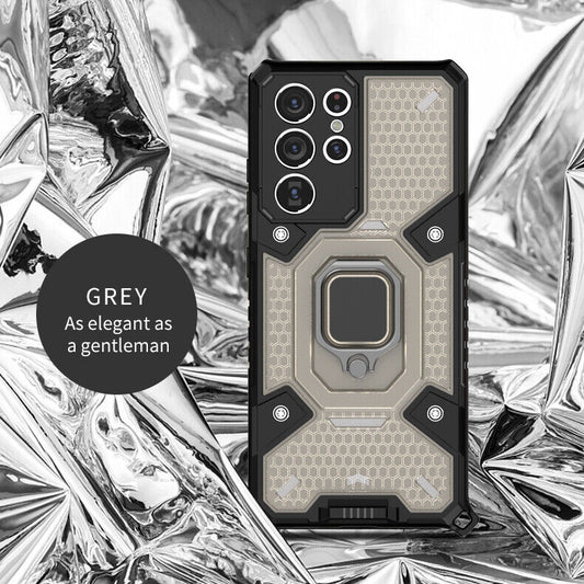 Samsung Galaxy Hülle - Outdoor Panzer Case - Grau