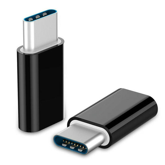 OTG Adapter | 8 Pin - UBS C | Schwarz