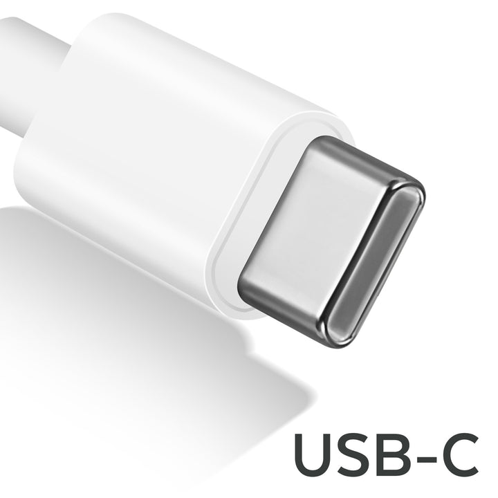 OTG Audio Jack | USB C - Aux - USB C | Weiss