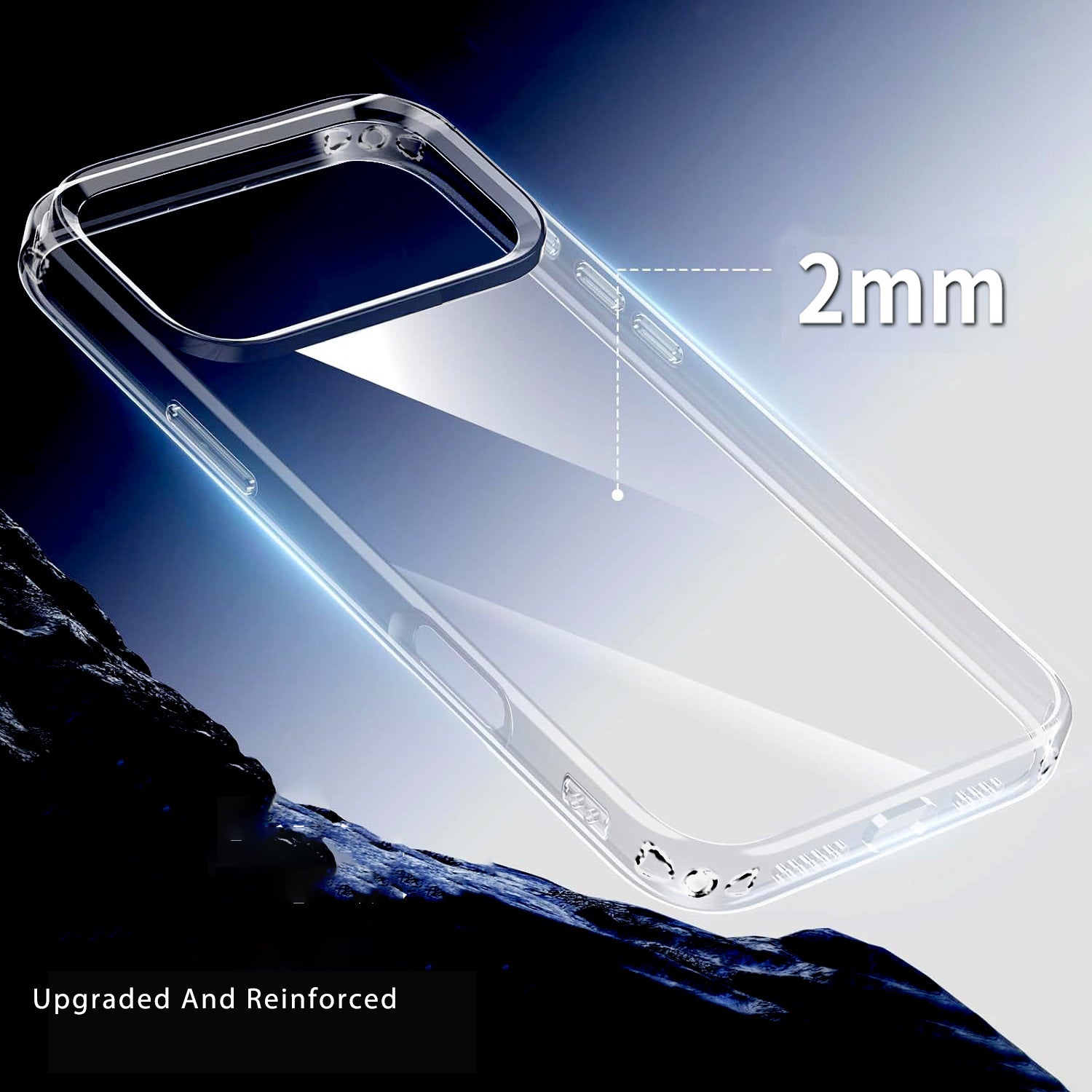 Hülle für iPhone - TPU Transparent