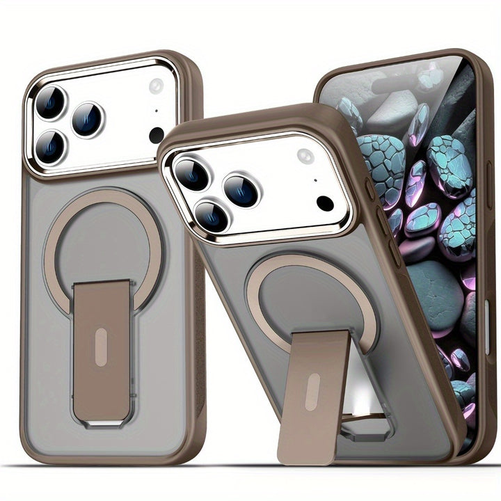 Hülle für iPhone - Clear MagSafe Stand