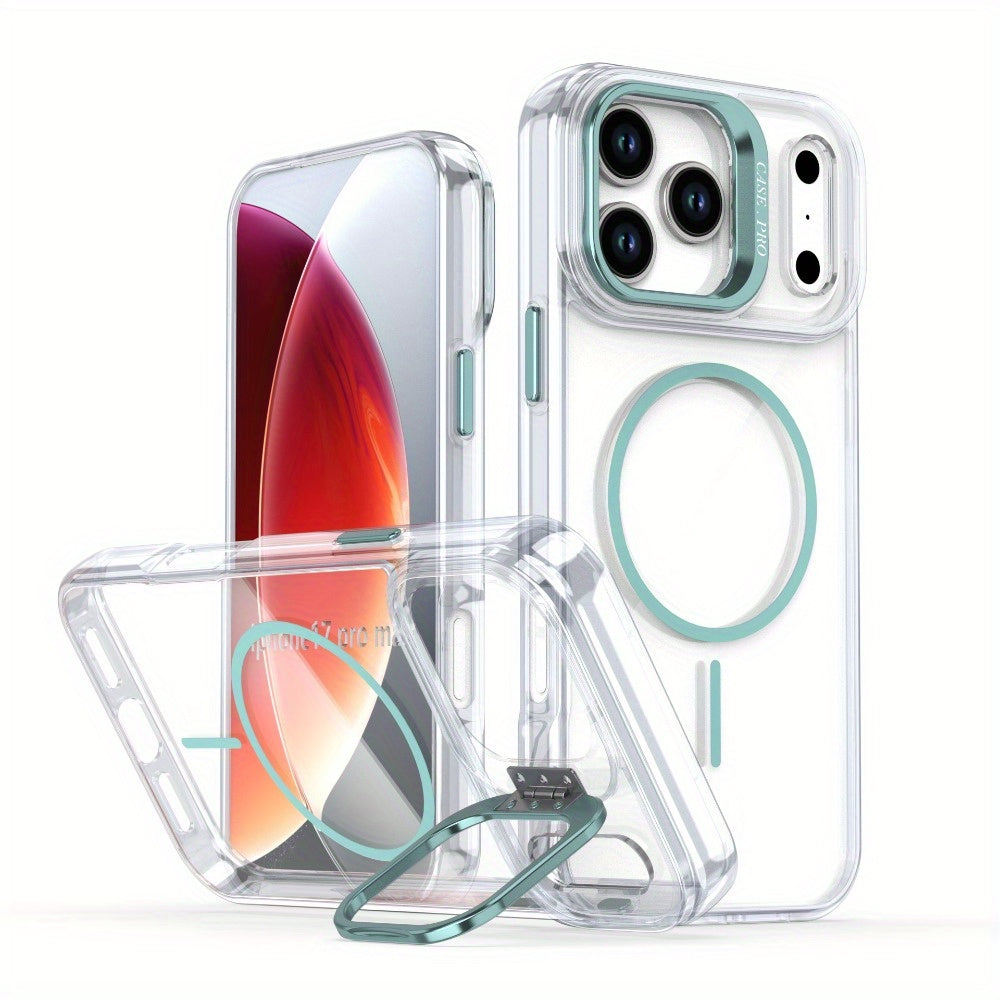 Hülle für iPhone - Clear MagSafe Stand