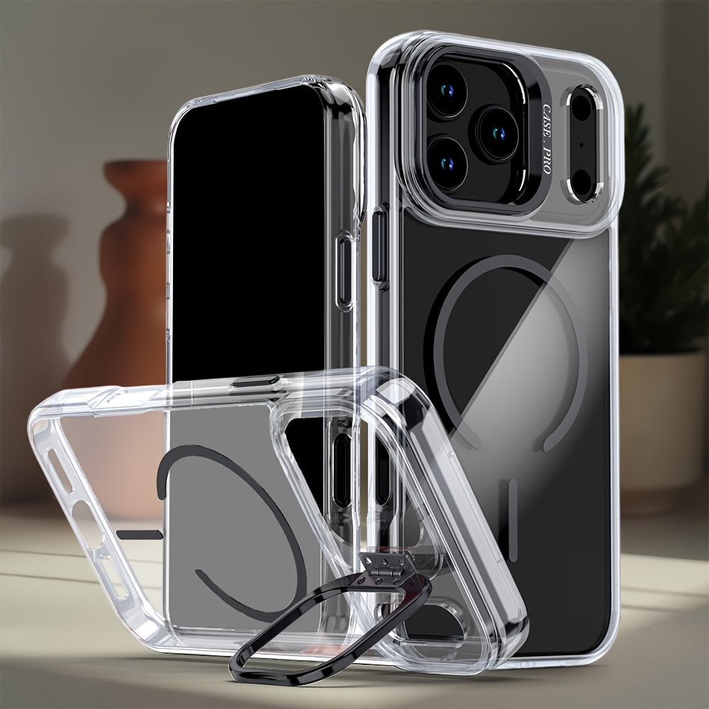 Hülle für iPhone - Clear MagSafe Stand