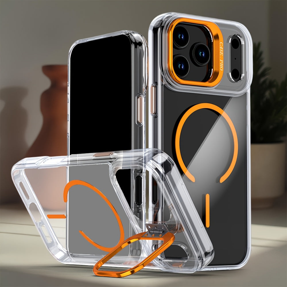 Hülle für iPhone - Clear MagSafe Stand