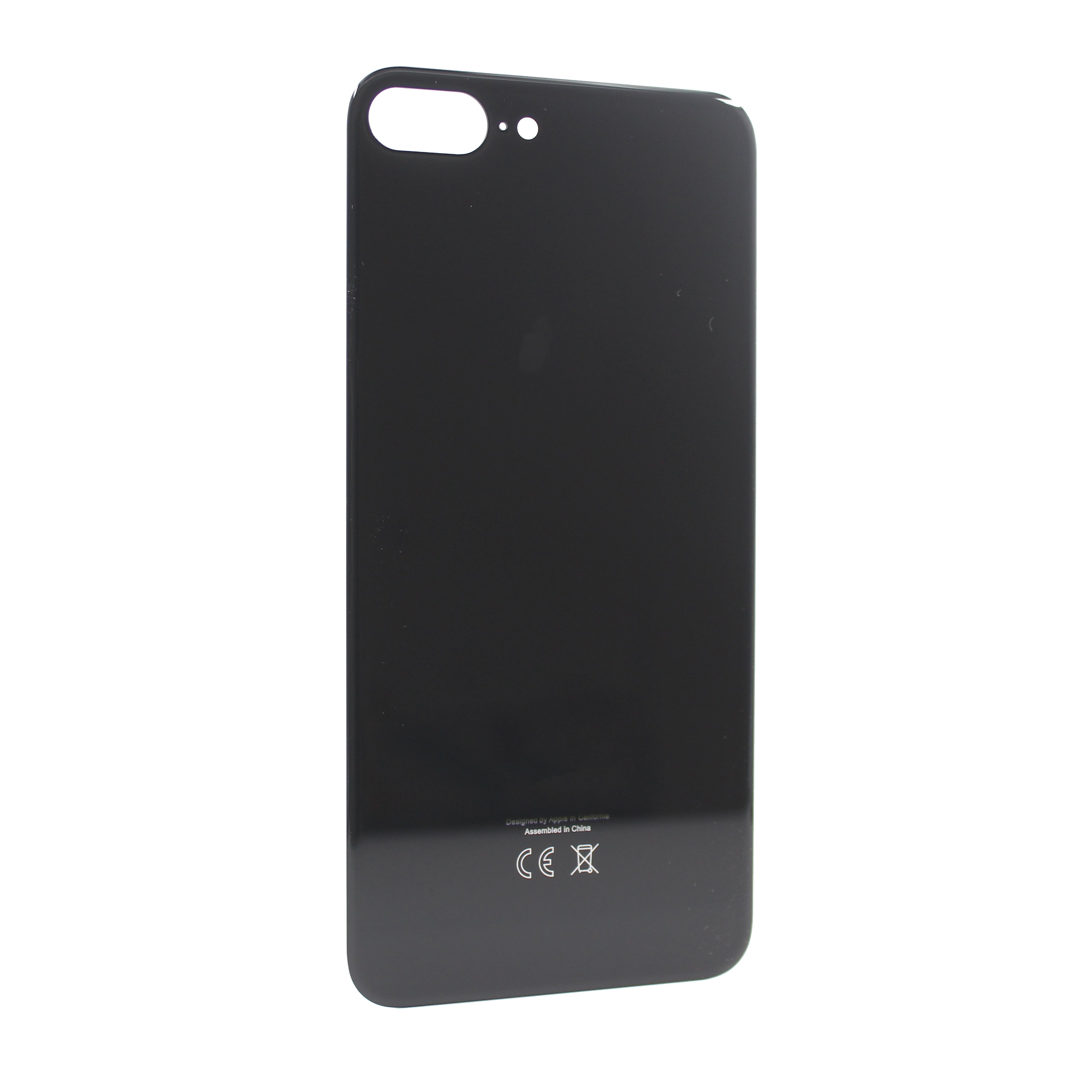 Apple iPhone 8 Plus - Backcover Glas - Schwarz