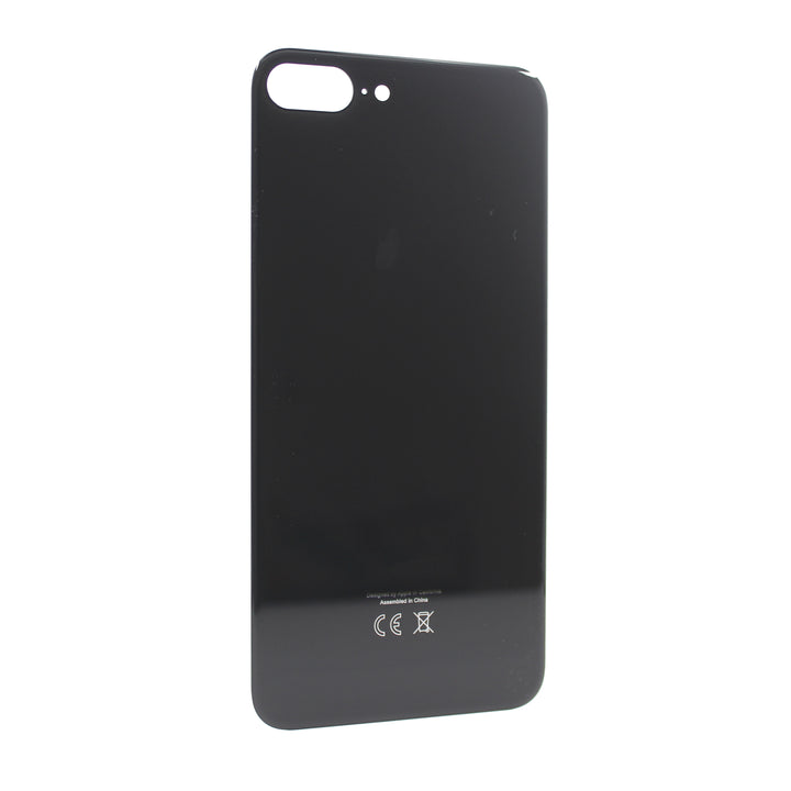 Apple iPhone 8 Plus - Backcover Glas - Schwarz