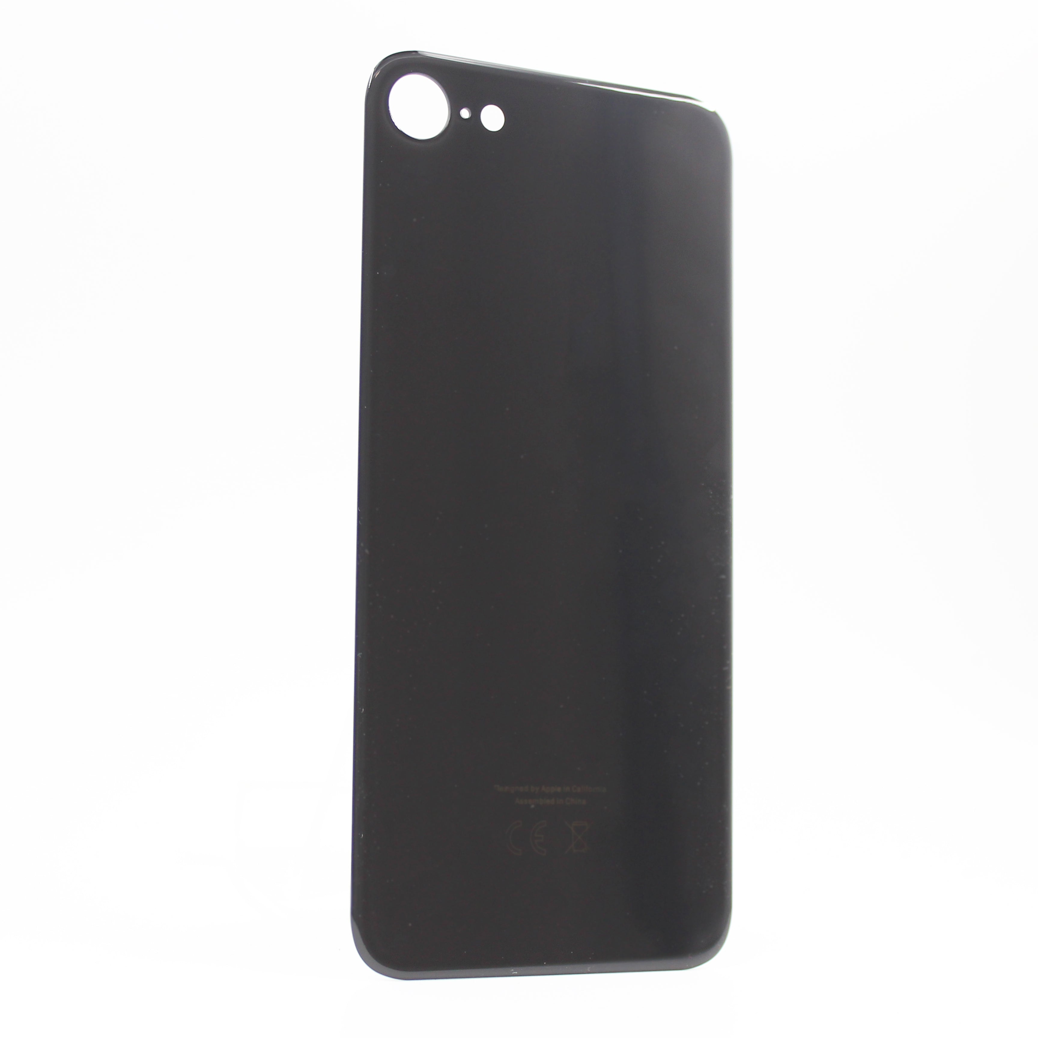 Apple iPhone SE 2020 - Backcover Glas - Schwarz
