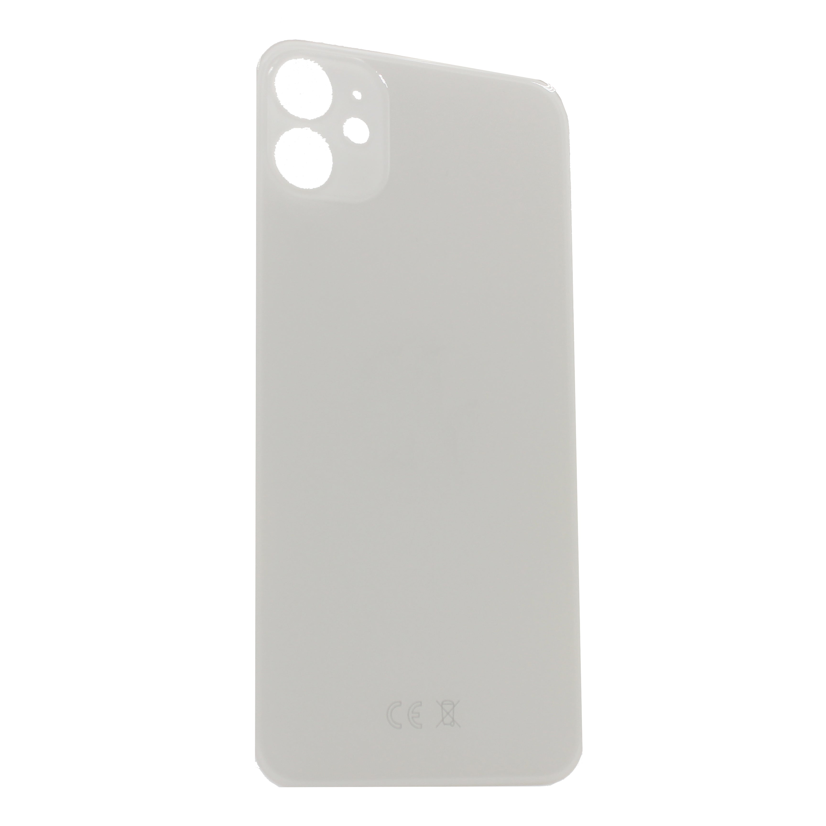Apple iPhone 11 - Backcover Glas - Weiss